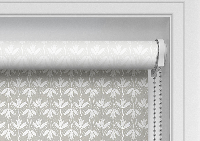 Tea Leaves, Dove Grey - Twist&Fit Roller Blind - Image 11